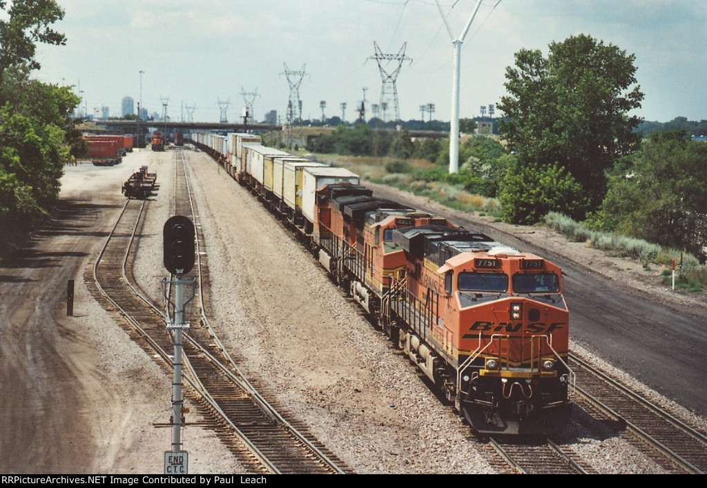 Working the intermodal facility